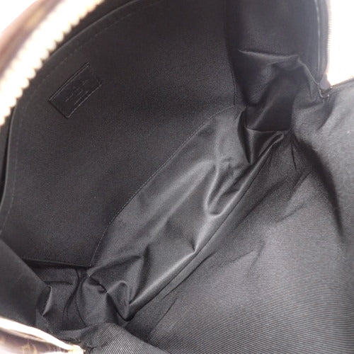 Monogram Palm Springs Backpack MM, Monogram Canvas, Brown, Black, M44874 (currently in production as of January 2024), shoulder bag, backpack.
