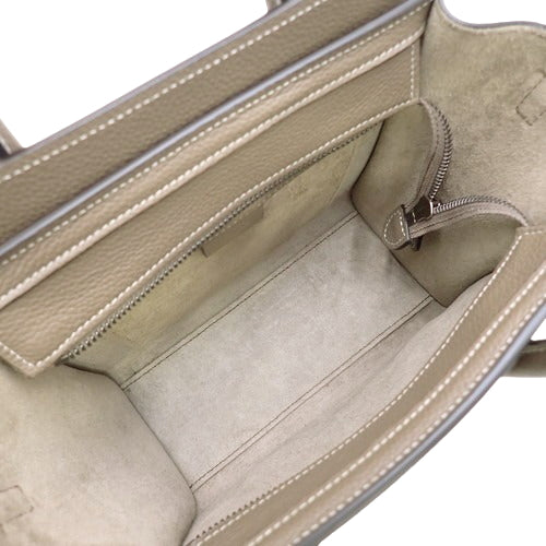 ラゲージ ナノショッパー ドラムドカーフスキン スリ 189243DRU.09SO(2023年11月現在現行品) 2way ショルダー 肩掛け 斜め掛け