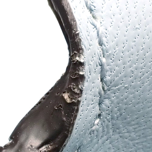 MAMMA BUCKET Leather Light Blue 8BR600 2-way Shoulder Bag (FF)