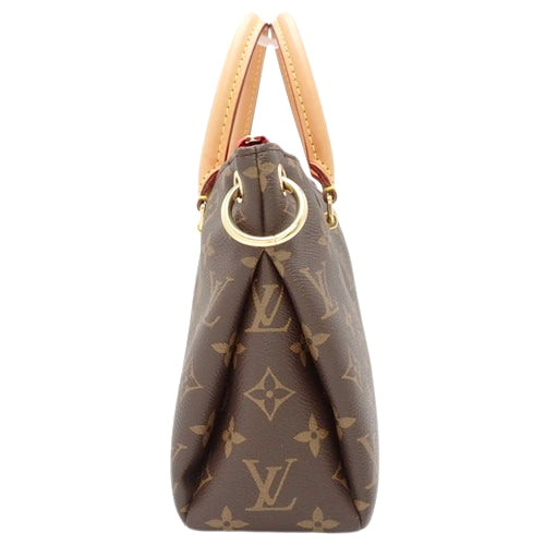 Monogram Palas BB, Monogram Canvas, Brown, Red, M41241, Shoulder Bag, 2-Way, Shoulder Carry, Crossbody