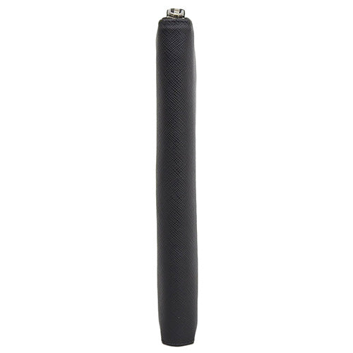 ラウンドファスナー長財布 サフィアーノレザー SAFFIANO METAL NERO 2ML188 ジップアラウンド オーガナイザー トラベルケース パスポートケース ラージウォレット ラウンドジップ
