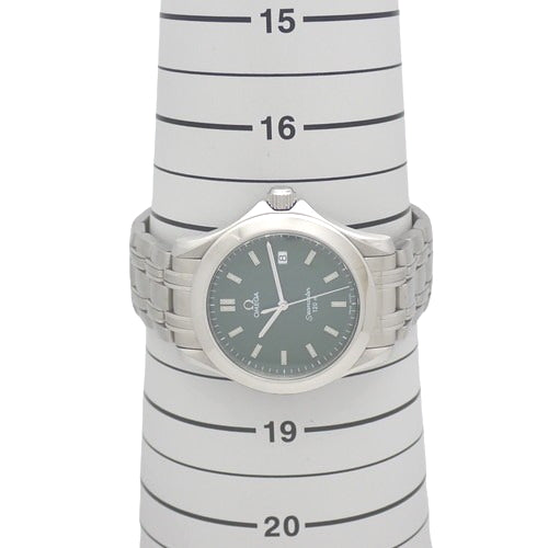 Seamaster 120m 2511.72 SS Quartz Green Silver