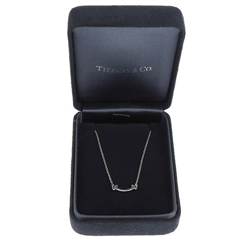 Smile Pendant, Mini, White Gold (K18WG), Accessory, Jewelry
