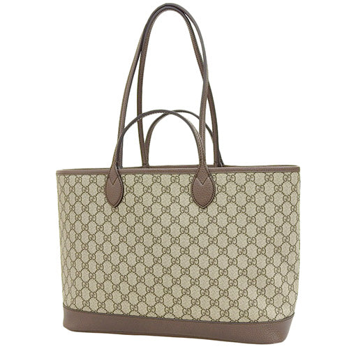 GG Supreme Ophidia GG Tote Bag, GG Supreme canvas, beige/brown, 739730, 2WAY shoulder/handbag, shoulder bag, crossbody bag.