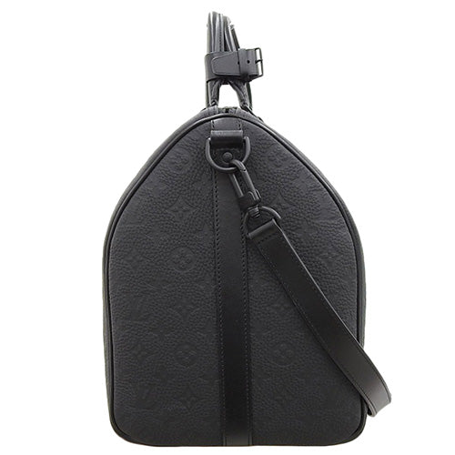 Monogram Keepall Bandouliere 50 双向单肩/斜挎旅行包,Taurillon 皮革,M59025(截至 2024 年 1 月)