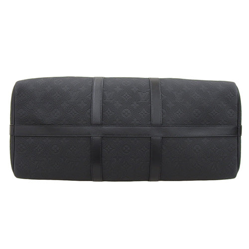 Monogram Keepall Bandouliere 50 双向单肩/斜挎旅行包,Taurillon 皮革,M59025(截至 2024 年 1 月)