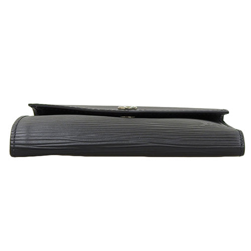 Epi Wallet - Victorine, Epi Leather, Black, M62173, Tri-fold