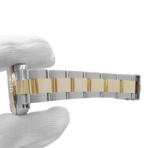【保証書付】178273 デイトジャスト 31mm SS/YG ランダム番 自動巻き オイスターブレス 2018年9月購入 ホワイト ゴールド
