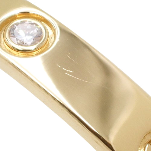 ラブブレスレット ダイヤモンド6石 イエローゴールド K18YG アクセサリー ジュエリー 6PD
