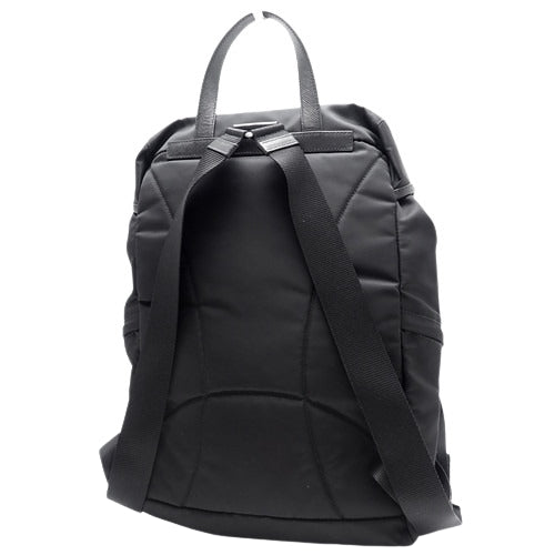 ロゴプレート リュックサック ナイロン VELA NERO ネロ 1BZ039_V44_F0002 ショルダーバッグ 肩掛けかばん デイリー