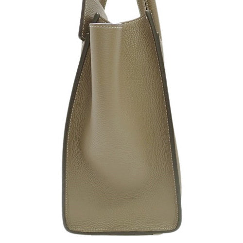 Luggage Micro Shopper, Drummed Calfskin, Suede, 189793DRU.09SO (currently available as of January 2024), Tote Bag