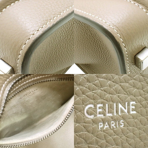 Luggage Micro Shopper, Drummed Calfskin, Suede, 189793DRU.09SO (currently available as of January 2024), Tote Bag