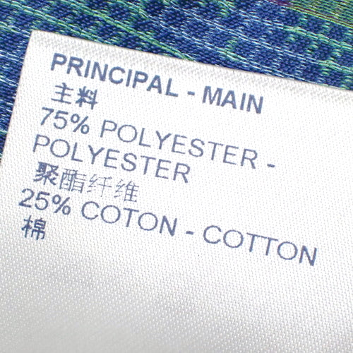 モノグラム ネオンチェック シャツ アパレル ファッション 衣類 総柄 オーバーサイズ 4L ポリエステル コットン RM212 FU9 HLS77W