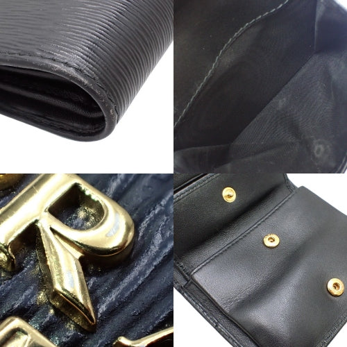 二つ折り財布 2つ折り 小物 ミニウォレット レザー ヴィッテロムーブ NERO ネロ 1MV204