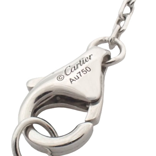 Juste un Clou Necklace, Diamond, K18 White Gold (WG), Pendant, Nail Motif