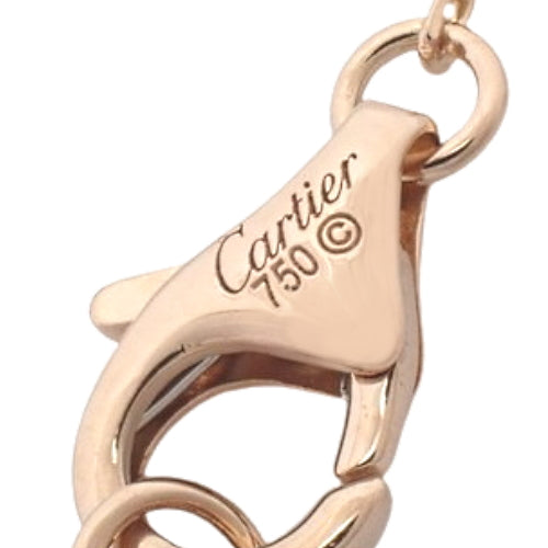Trinity Heart Necklace, K18 Yellow Gold (YG), K18 Pink Gold (PG), K18 White Gold (WG)