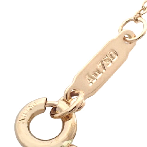 Smile Pendant with Small Diamond in 18K Pink Gold and PG