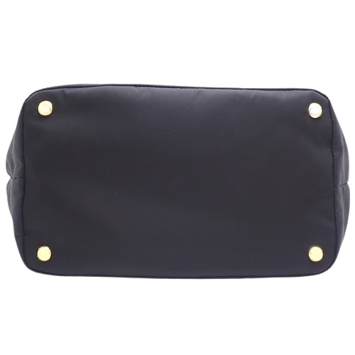2-Way Tote Bag, Shoulder Bag, Nylon, NERO (Black)