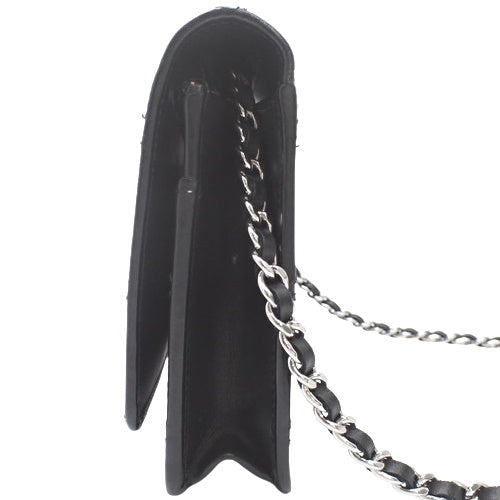カンボンライン チェーンウォレット ショルダーバッグ レザー A46646
