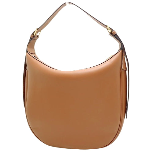 Eroïse cuir Triomphe bag, calfskin, tan, 114713FLH.04LU (currently available as of February 2024)