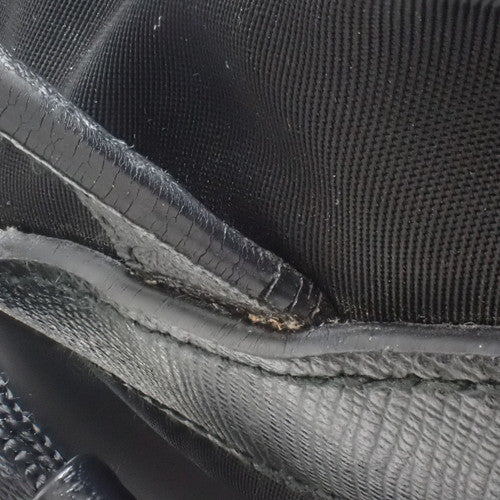 Re-Nylon Backpack, Nylon and Saffiano Leather, Black, 1BZ039_RV44_F0002, Shoulder Bag, Backpack