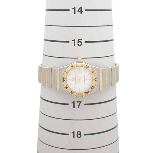 コンステレーション ミニ 1262.70 YG/SS クオーツ ホワイト シルバー