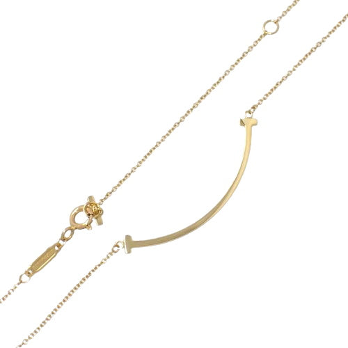 Smile Pendant, Small, Yellow Gold (K18YG), Necklace, Jewelry, T Smile