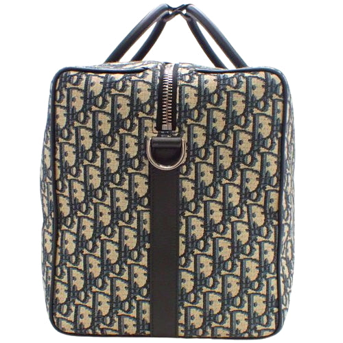 Dior Oblique Jacquard Lango 50 双向单肩包,旅行帆布