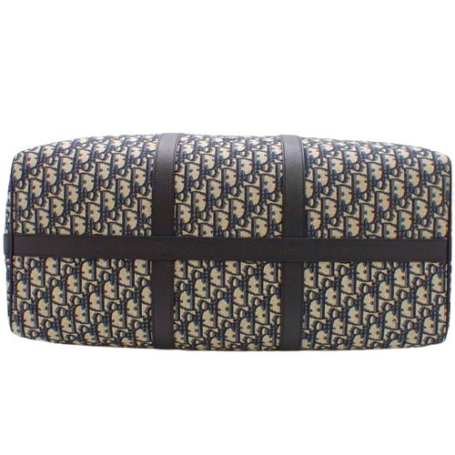 Dior Oblique Jacquard Lango 50 双向单肩包,旅行帆布