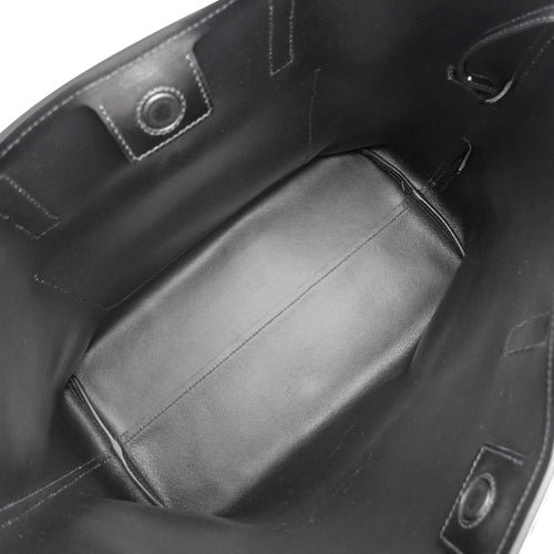 リボン トートバッグ ショルダー 肩掛け ショッピングバッグ ビジネスバッグ ポーチつき カーフ CITY CALF NERO ネロ 1BG046