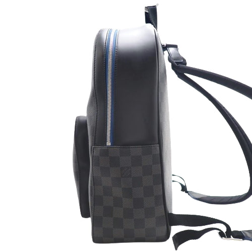 Damier Graphite Neon Josh Backpack, perfect for everyday use, shoulder bag, Damier Graphite canvas, N42413