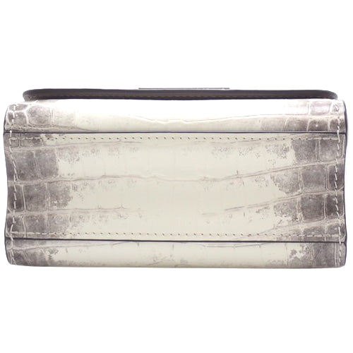 Twist PM Himalayan Crossbody Shoulder Bag with Chain, Crocodile and Sahara