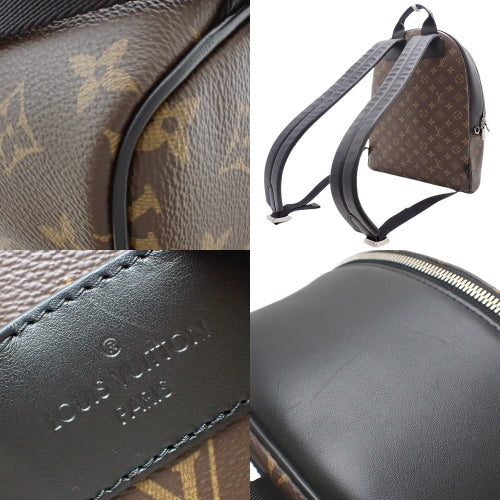 Monogram Macassar Josh Shoulder Backpack, Monogram Macassar M41530
