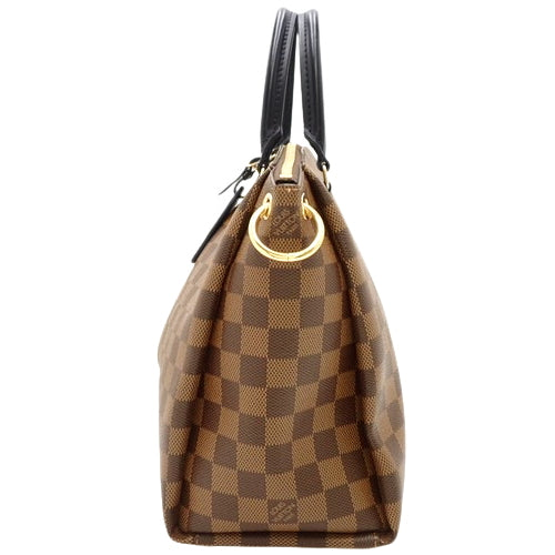 Damier Ebene Odeon Tote MM 2-way Shoulder Bag in Damier Ebene Canvas N45283 (Current as of May 2024)