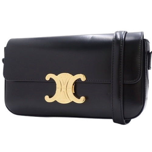 Claude Triomphe shoulder bag in shiny calfskin, model number 194143BF4.38NO (current as of April 2024)