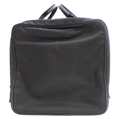 Triangle Logo Boston Bag, Nylon, Black, 2-Way Shoulder Bag, Travel Bag