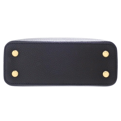 Capucine Mini, Triomphe Leather, Noir, M56669 (currently in production as of March 2024), Shoulder Bag, 2-Way, Mini