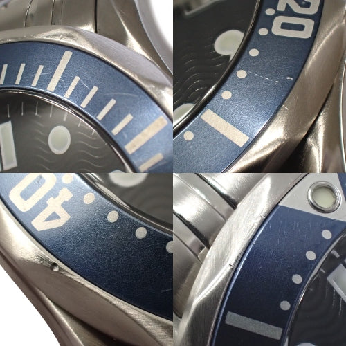 シーマスター 300m 2531.80 ステンレススチール SS 自動巻き 41mm プロフェッショナル ブルー シルバー