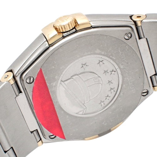 【保証書付】コンステレーション27 123.25.27.60.52.002 YG/SS クオーツ ベゼルダイヤ シルバー シルバー