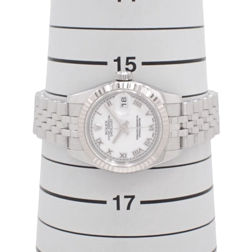 179174 Datejust 白金 SS D (2005) 自动上链 白色 银色