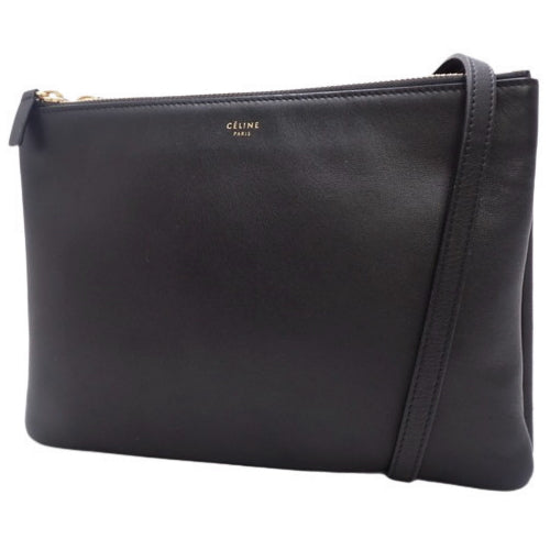 Trio Large Shoulder/Crossbody Leather Bag