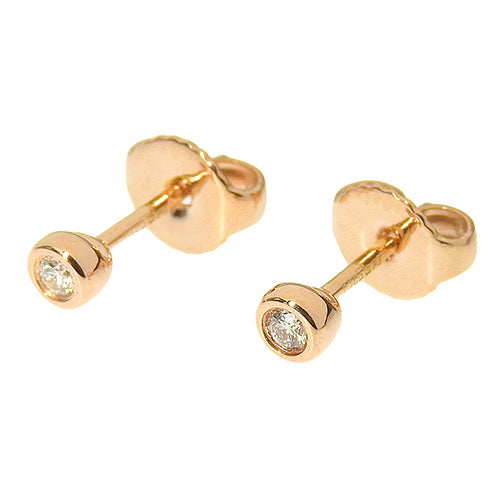ダイヤモンド バイザヤード ピアス ダイヤモンド ピンクゴールド K18PG アクセサリー ジュエリー