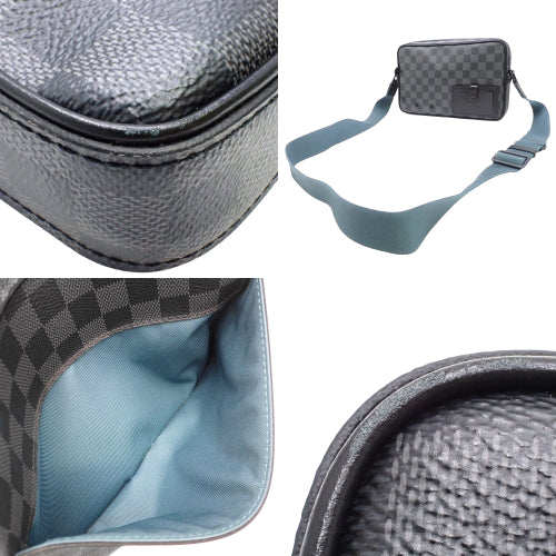 Damier Graphite Alpha Messenger Shoulder/Crossbody Bag in Damier Graphite Canvas N40188