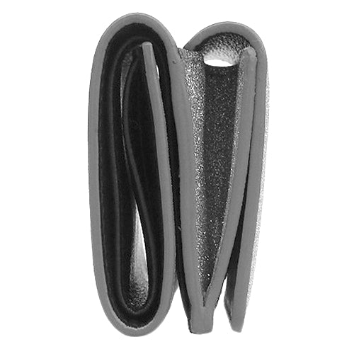 Cash Mini Wallet, Tri-fold, Lamé Nylon and Polyurethane, 593813