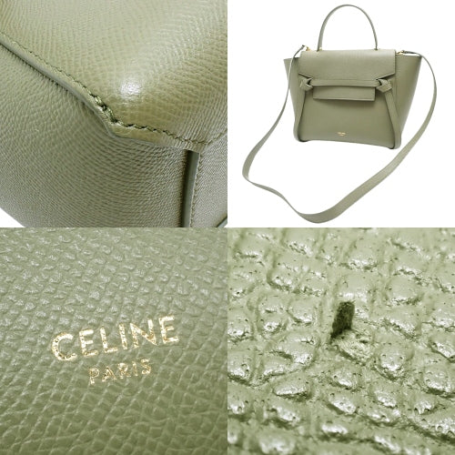 Micro Belt Bag, 2-Way, Shoulder/Crossbody, Grained Calfskin, 189153ZVA.15LK