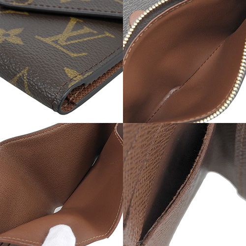 Monogram Portefeuille Victorine Tri-fold Mini Wallet in Monogram Canvas M62472