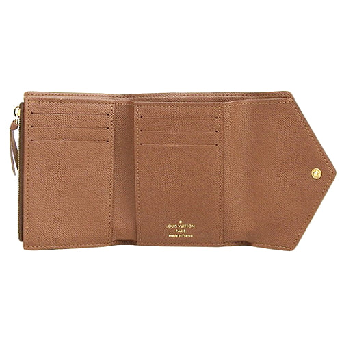 Monogram Portefeuille Victorine Tri-fold Mini Wallet in Monogram Canvas M62472
