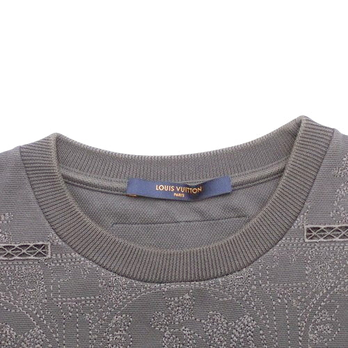 Notre Dame & Pont Neuf Embroidery T-Shirt, Short Sleeve, XS, Cotton