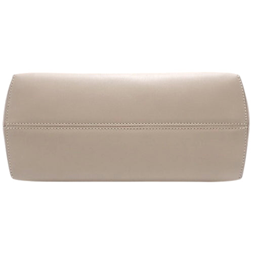 By The Way Medium Leather Bag, Greige, 8BL146, 2-way shoulder bag (can be carried as a shoulder bag or crossbody bag)