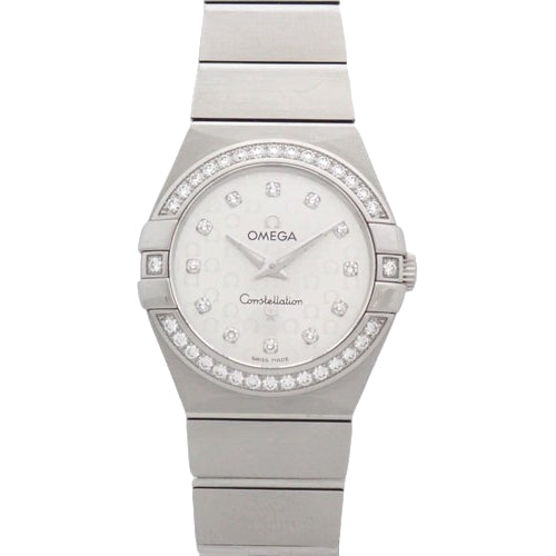 【保証書付】コンステレーション 123.15.27.60.52.001 SS クオーツ ダイヤモンド ベゼル シルバー シルバー